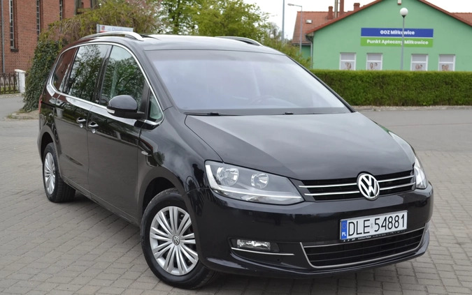 Volkswagen Sharan cena 53400 przebieg: 174450, rok produkcji 2012 z Legnica małe 254